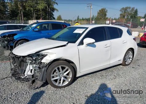 2014 Lexus Ct 200H из США, поврежденный, VIN JTHKD5BH0E2185402